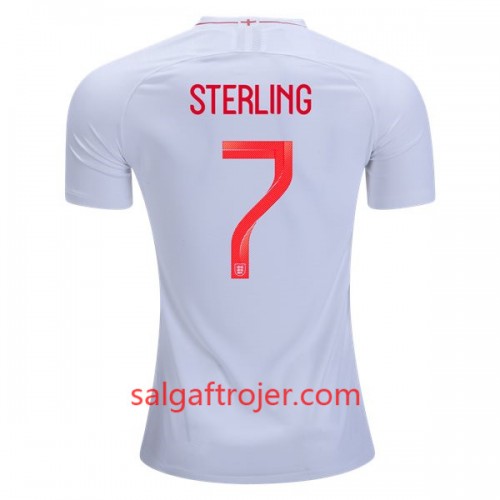 England Fodboldtrøjer Sterling 7 Hjemmebanesæt VM 2018 England Fodboldtrøjer Sterling 7 Hjemmebanesæt VM 2018